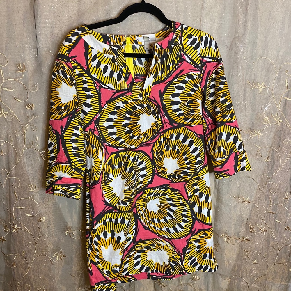 Size 0 XS J Crew Retro Tunic Dress